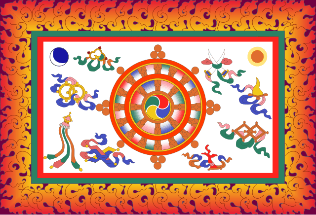 Flag of Sikkim State